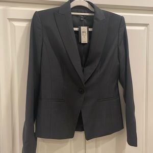 NWT Ann Taylor gray blazer. Size 4